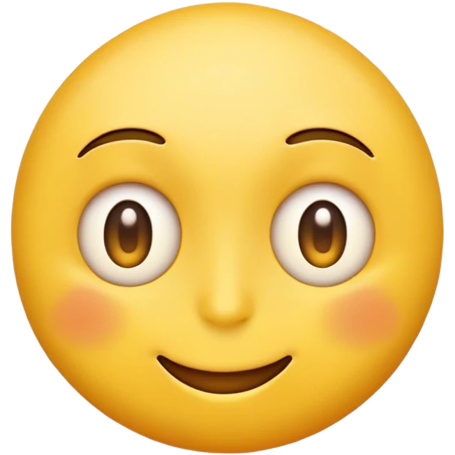 Smile and eye roll emoticon emoji