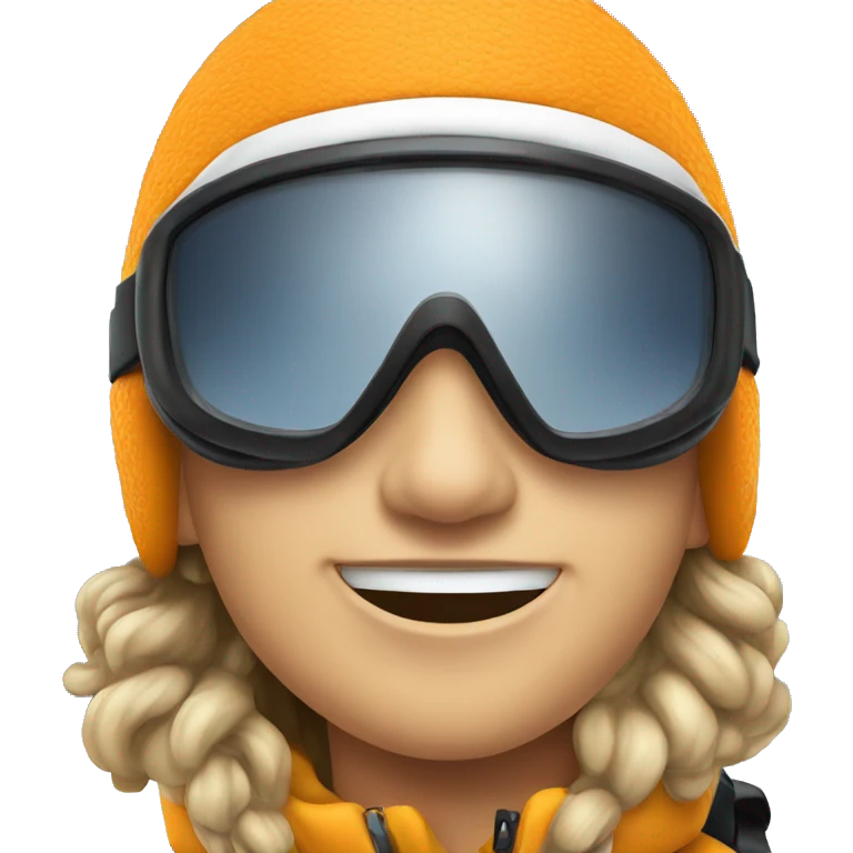 Skier on ski emoji