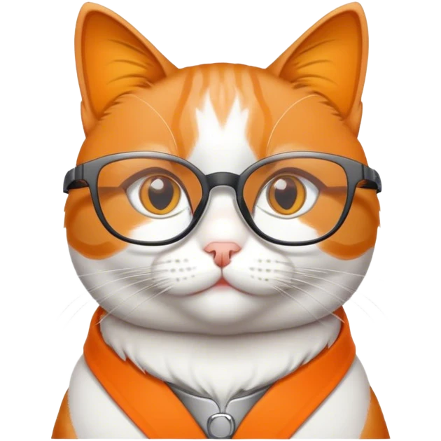 Cat studying Computer Science emoji