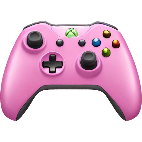 Pink XBOX console  emoji