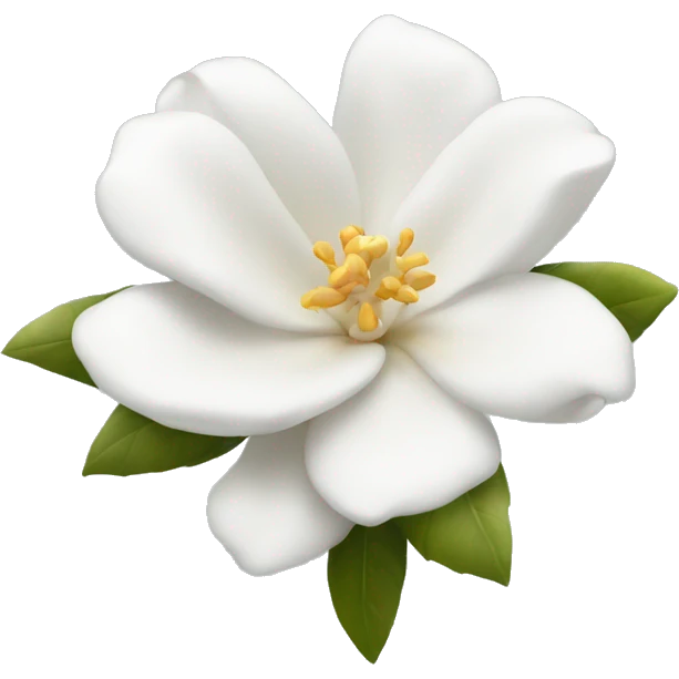 Flor Rosa blanca emoji
