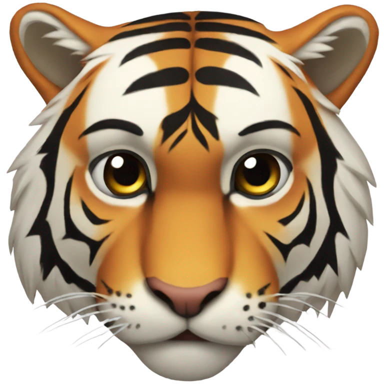 The tiger frowned. emoji