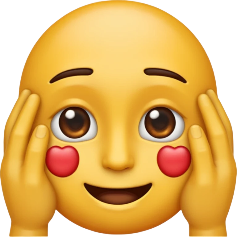 Je veux un emoji qui soit timide et qui cache ses parties intimes avec ses mains non emoji rond classique je veux qu’il rougisse mais non pas comme ça emoji