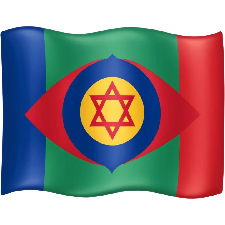 Drapeau gitan  emoji