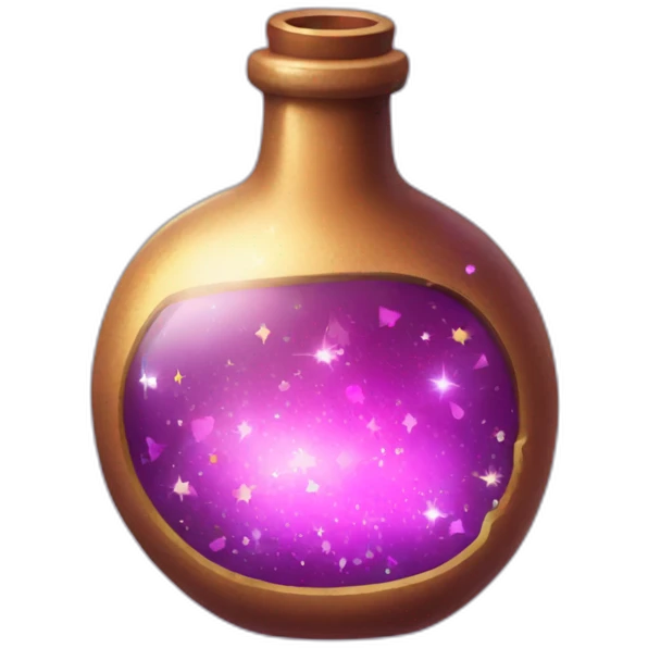 magical potion with sparkles emoji