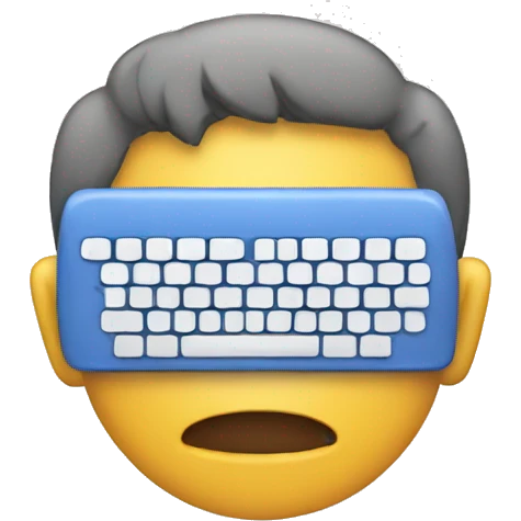 Focus typing emoji
