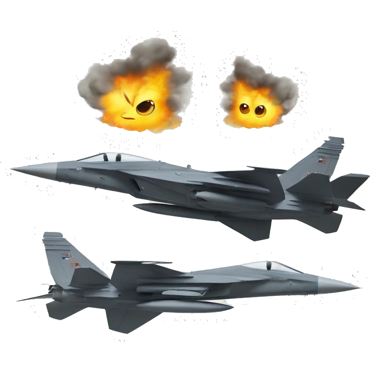 F-11 VS F-1 emoji