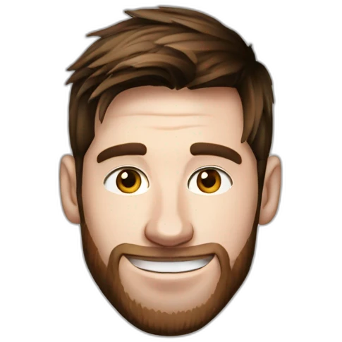 Messi drink juice emoji