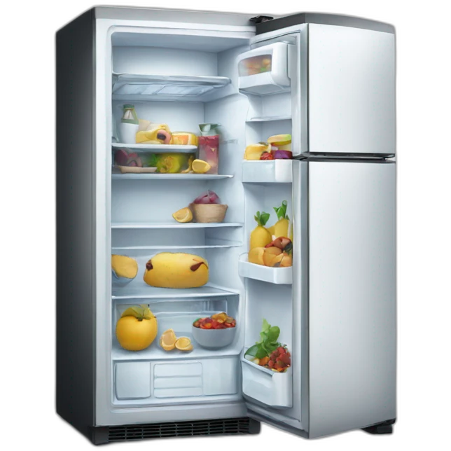 fridge full emoji
