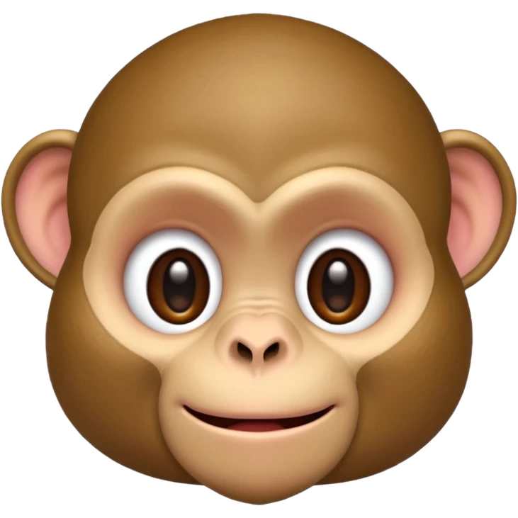 Monkey blushing emoji