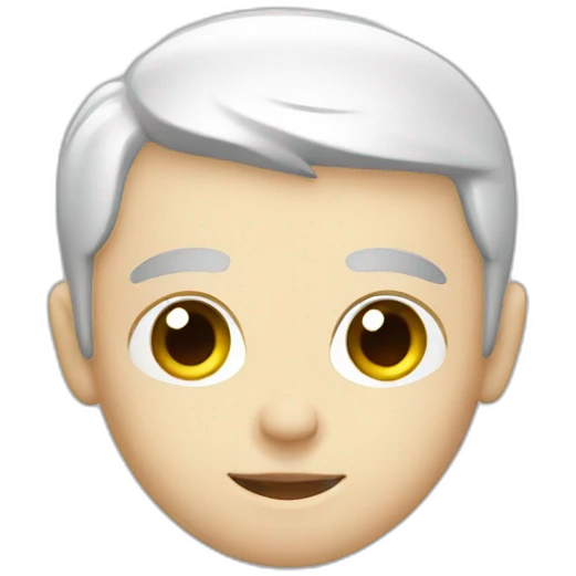 White mg emoji