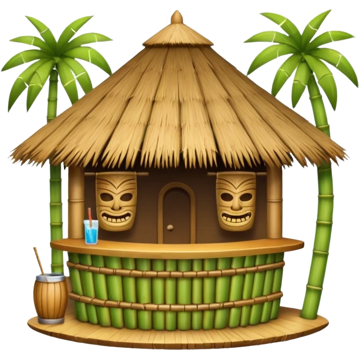 tiki bar emoji