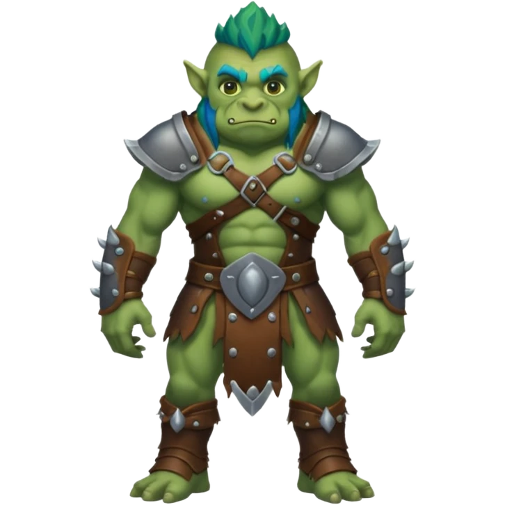 Troll full body emoji