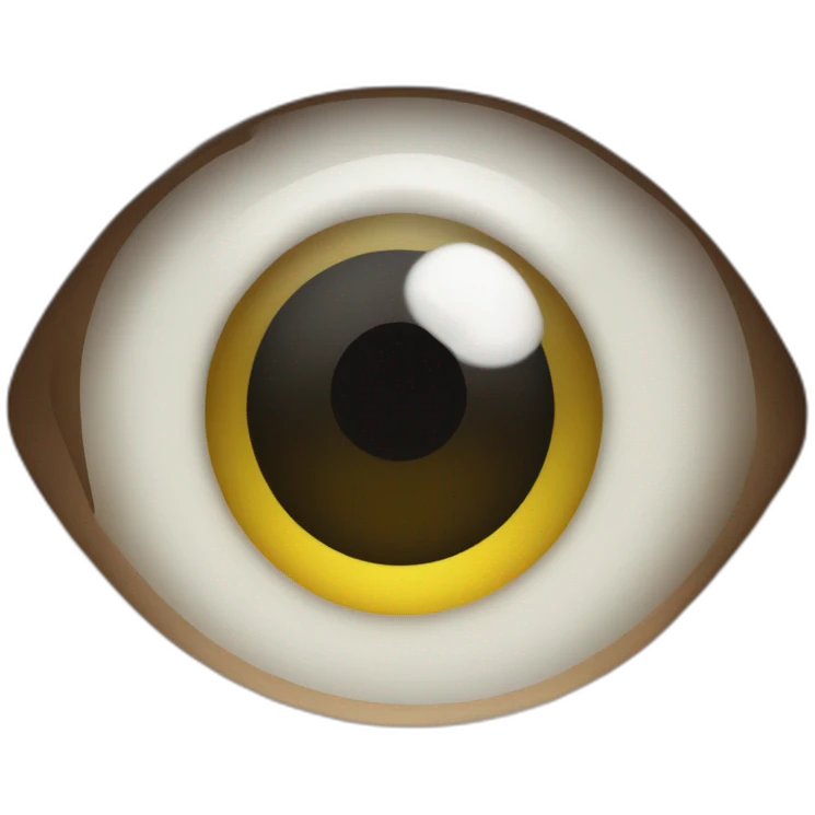 revirando o olho com cara de assustado emoji