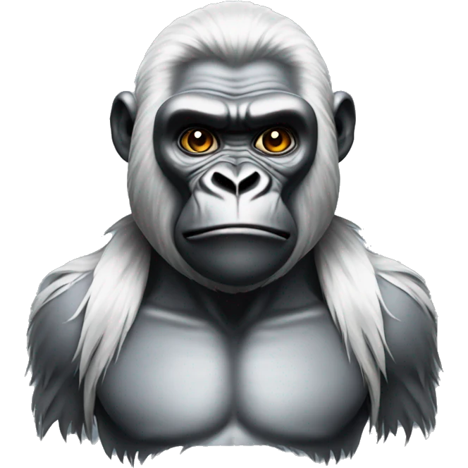 Platinum gorilla  emoji
