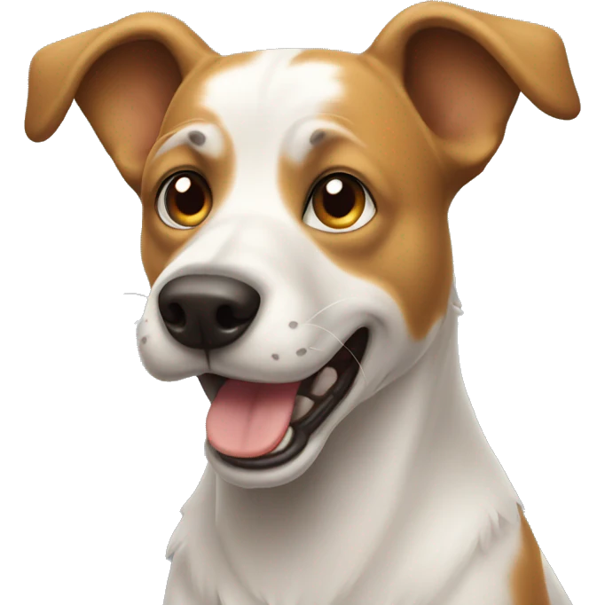 Barking dog emoji