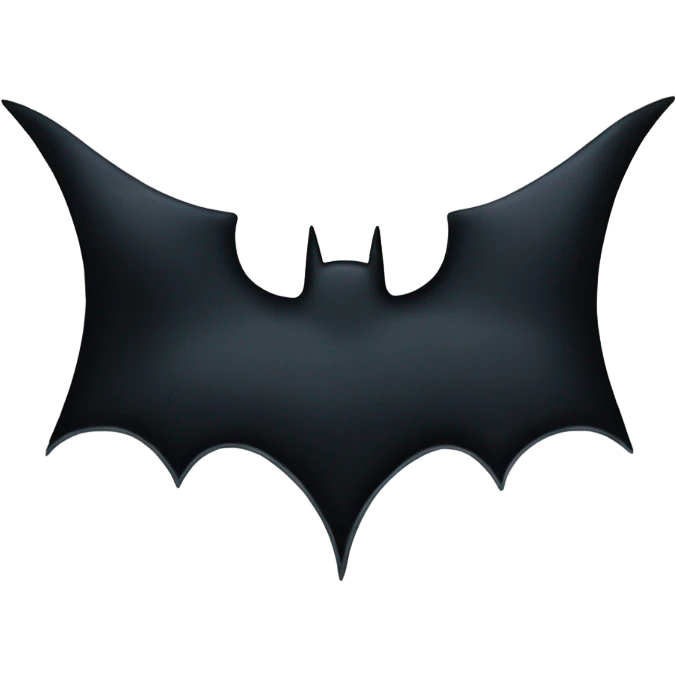 Batman symbol emoji