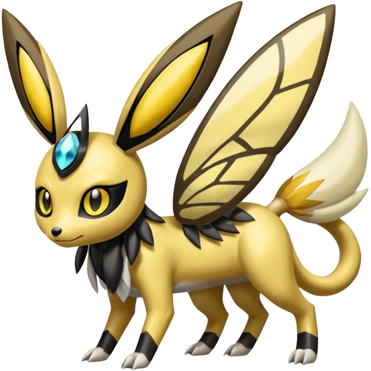 Meloetta-Renamon-Umbreon-Beedrill-Manectric-Palkia-Cresselia-fusion emoji