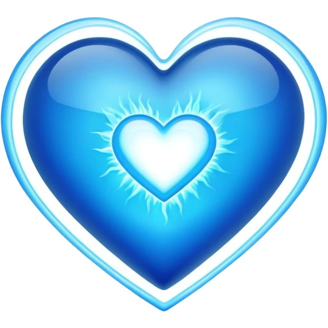 ECR plasma heart shaped emoji