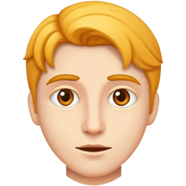 person acting in a play with theatrical expression emoji