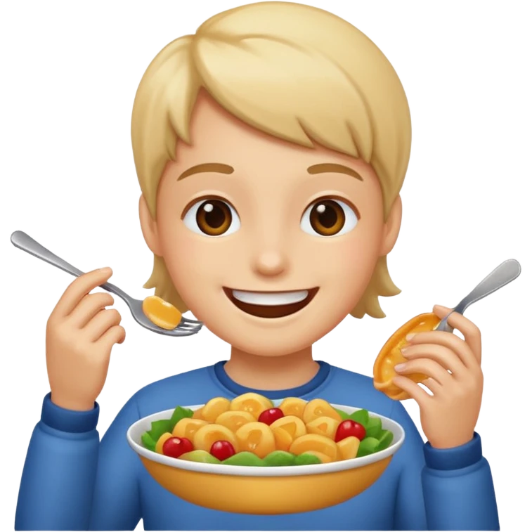 Eating  emoji