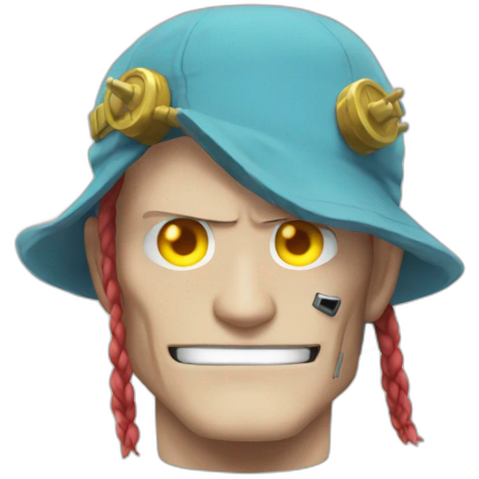hacker franky - one piece emoji