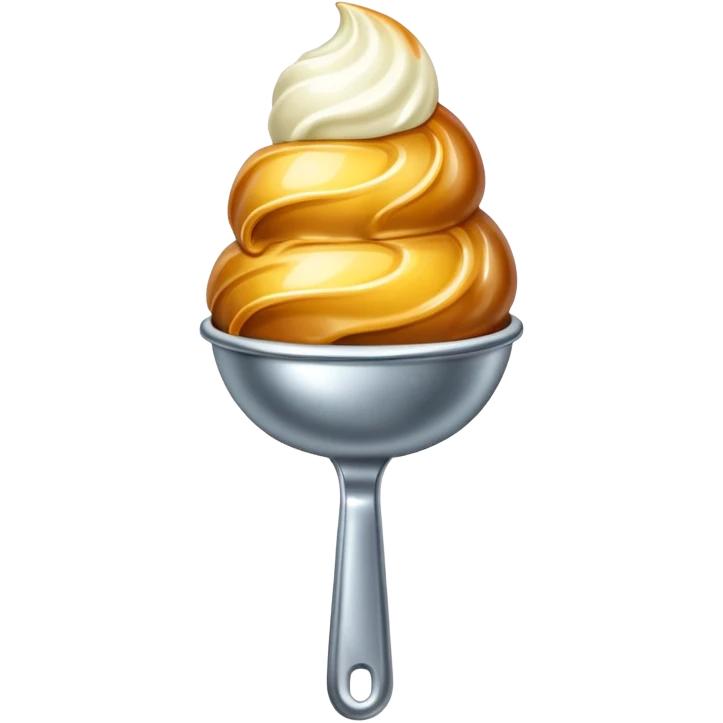 Ice cream scoop  emoji