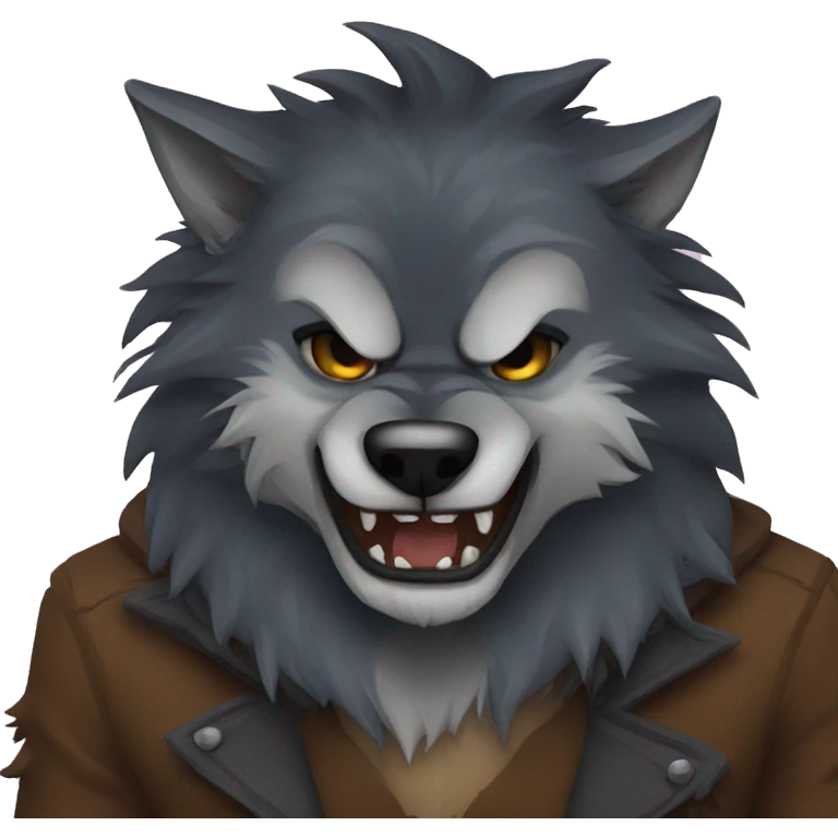 Werewolf emoji