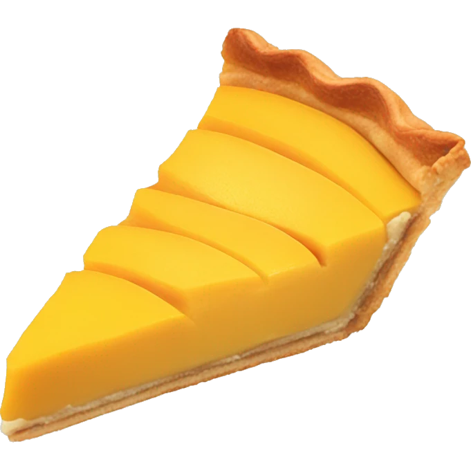 Mango tart emoji