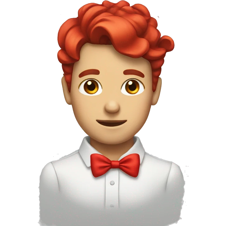 Red bow emoji