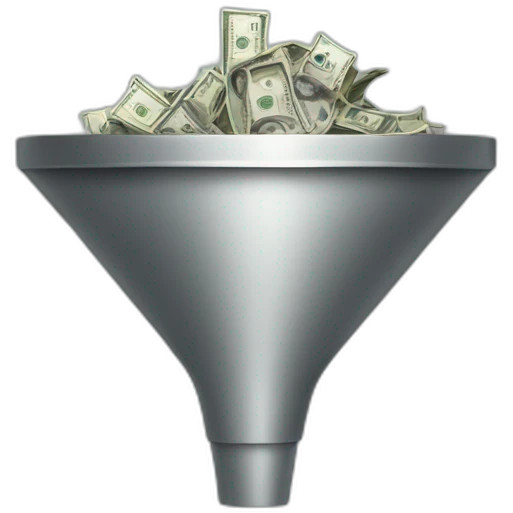 Cash funnel emoji
