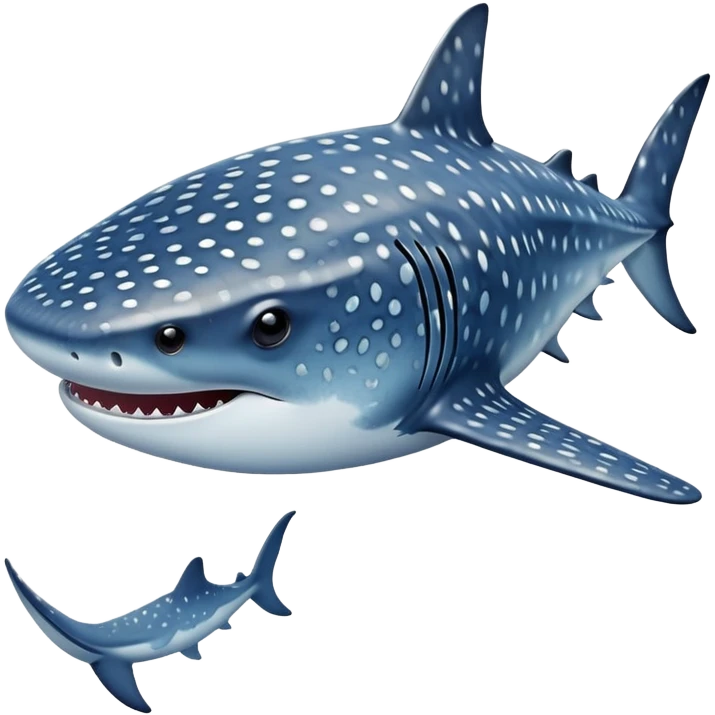 Whale shark emoji