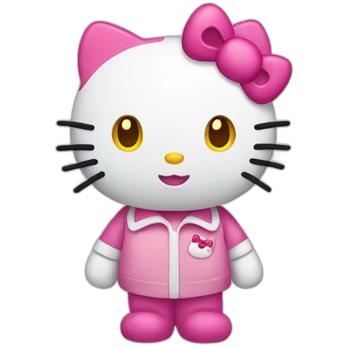 Hello kitty emoji