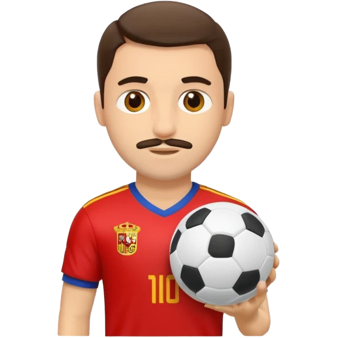 Give me a football playerGive me a Spanish football player emoji