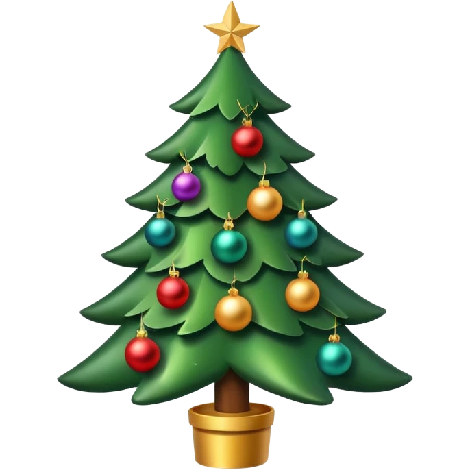 christmas tree emoji
