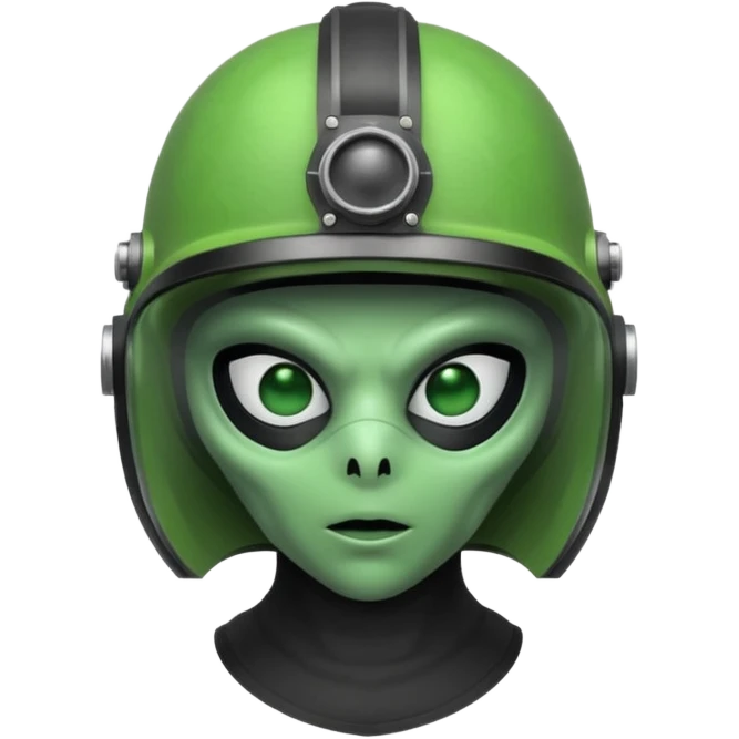 the masked alien emoji