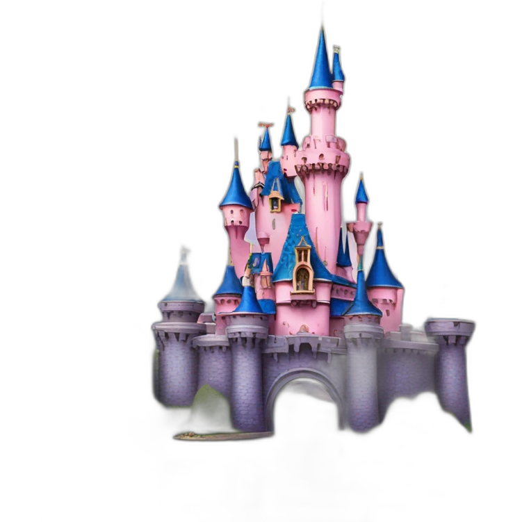 sleeping beauty castle disneyland paris emoji