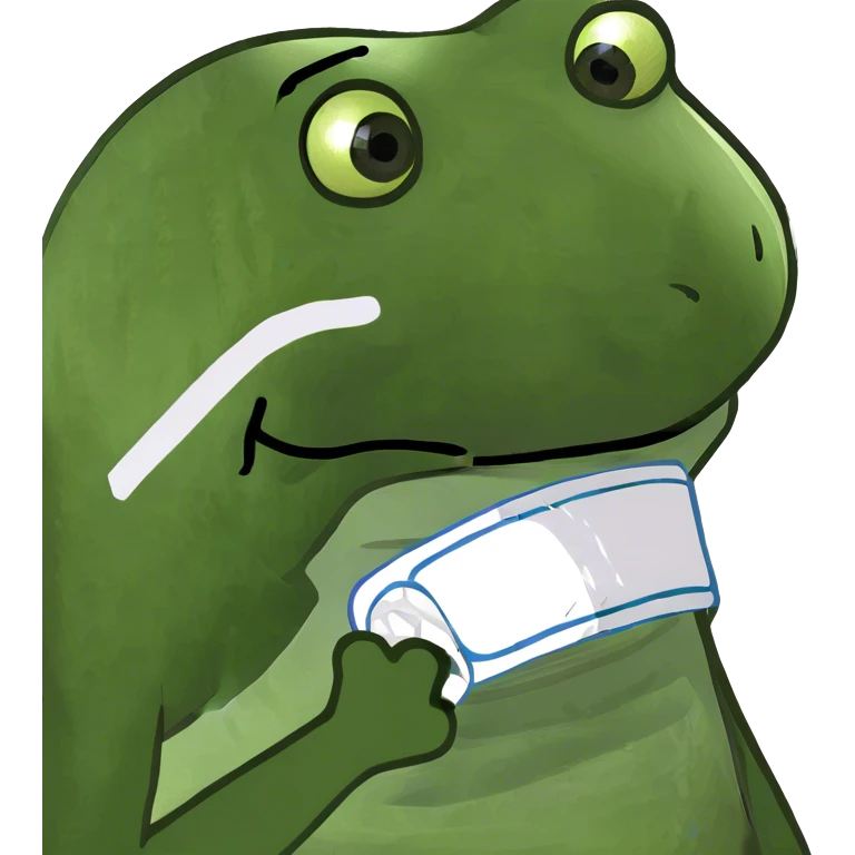 Sick and sad  emoji