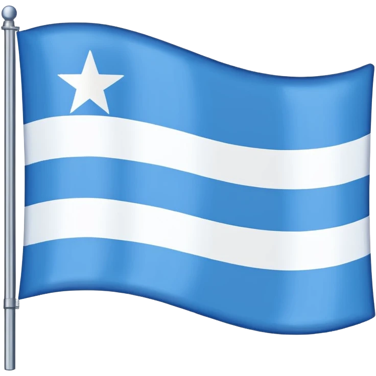 Chicago city flag emoji