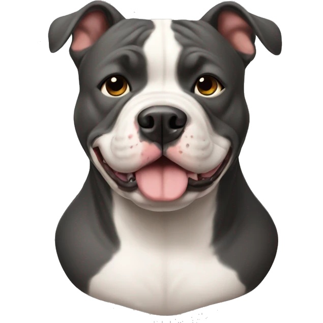 American bully dog  emoji