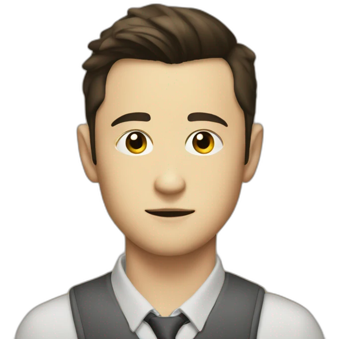 young Joseph Gordon levitt serious emoji