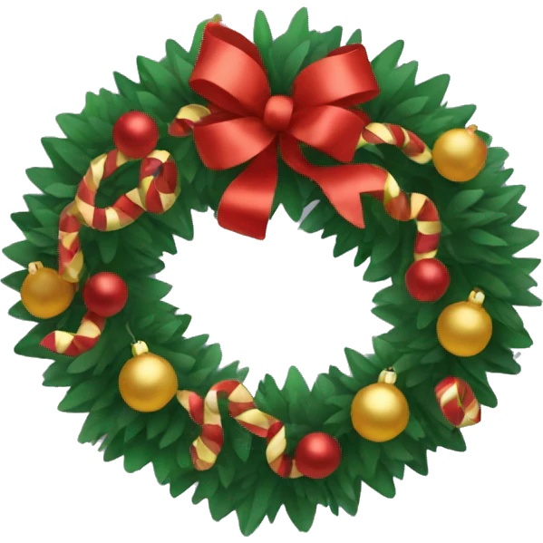 christmas garland emoji