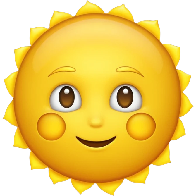 sun emoji