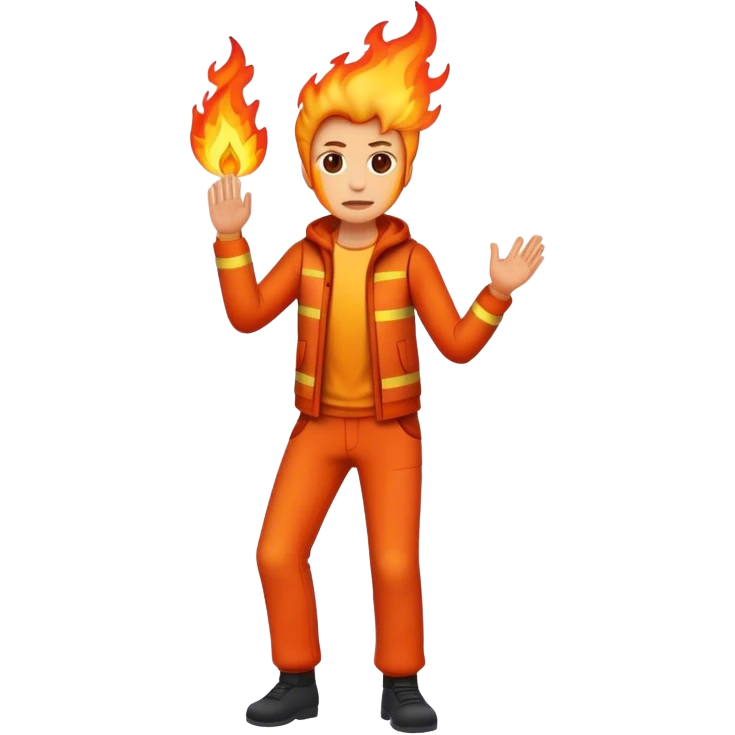 Pants on fire emoji