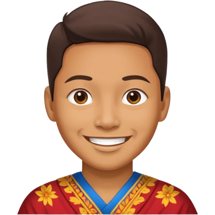 filipino wearing salakot emoji