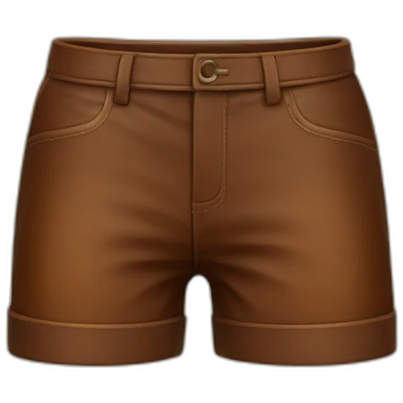 Leather shorts emoji