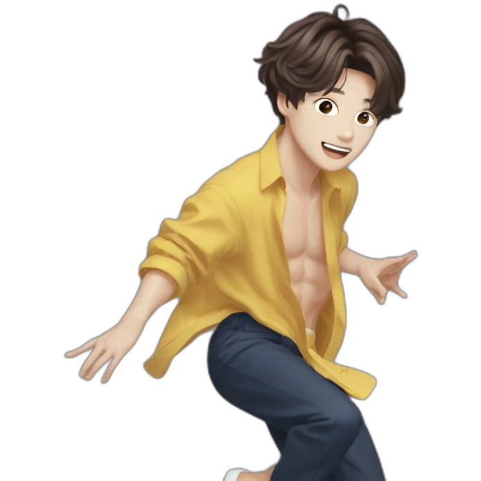 Jung kook dancing emoji