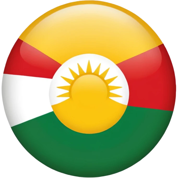Kurdish flag emoji
