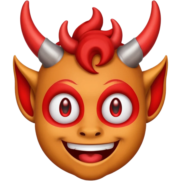 smiling face whit horns emoji emoji
