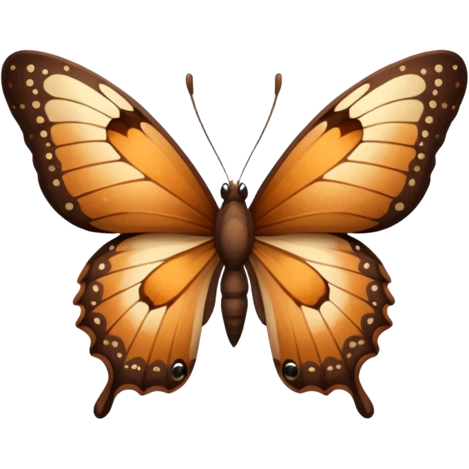 Brown butterfly  emoji